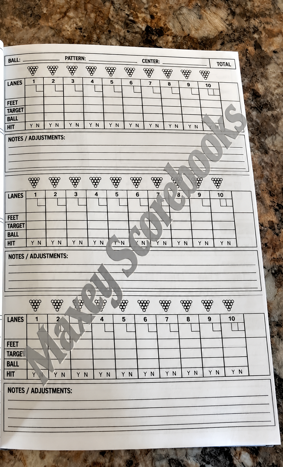 Kids Scorebook (Blue, Hardcover)