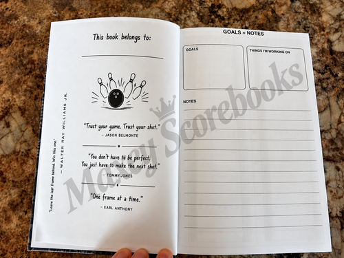 Kids Scorebook (Blue, Hardcover)