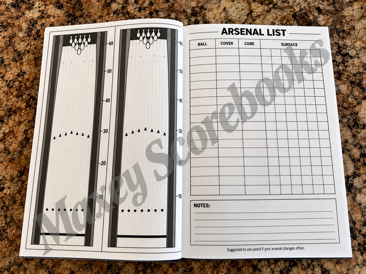 Scorebook (White/ Hardcover)