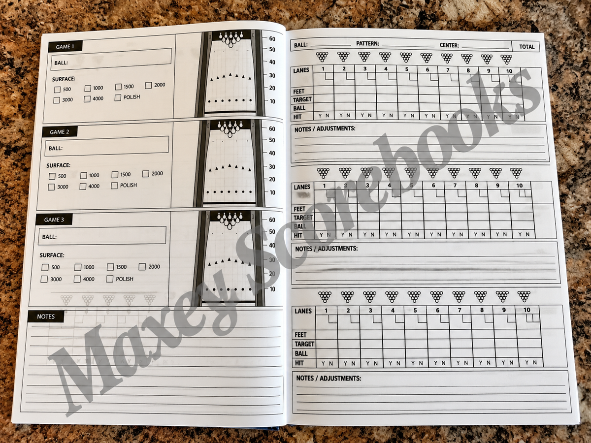Scorebook (White/ Hardcover)