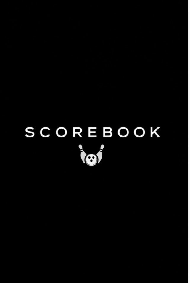 Scorebook (Solid Black, Hardcover)