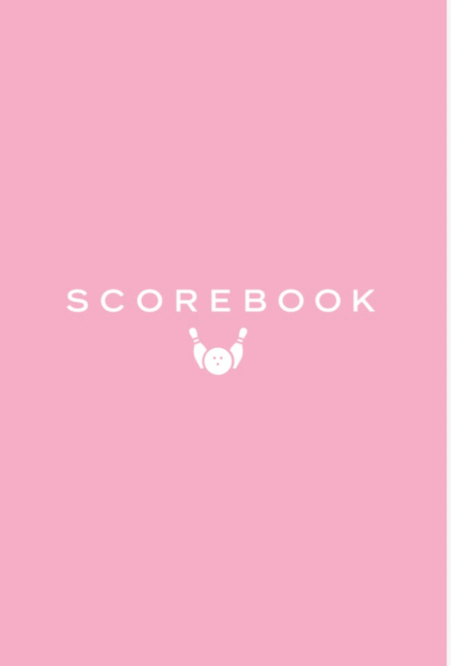 Scorebook (Solid Pink, Paperback Coil Bound)